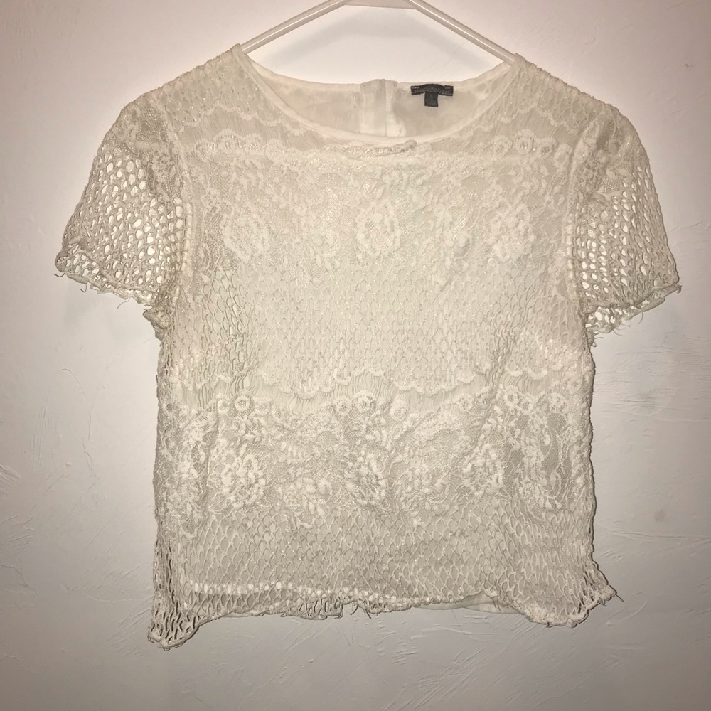 Charlotte Russe Laced Top